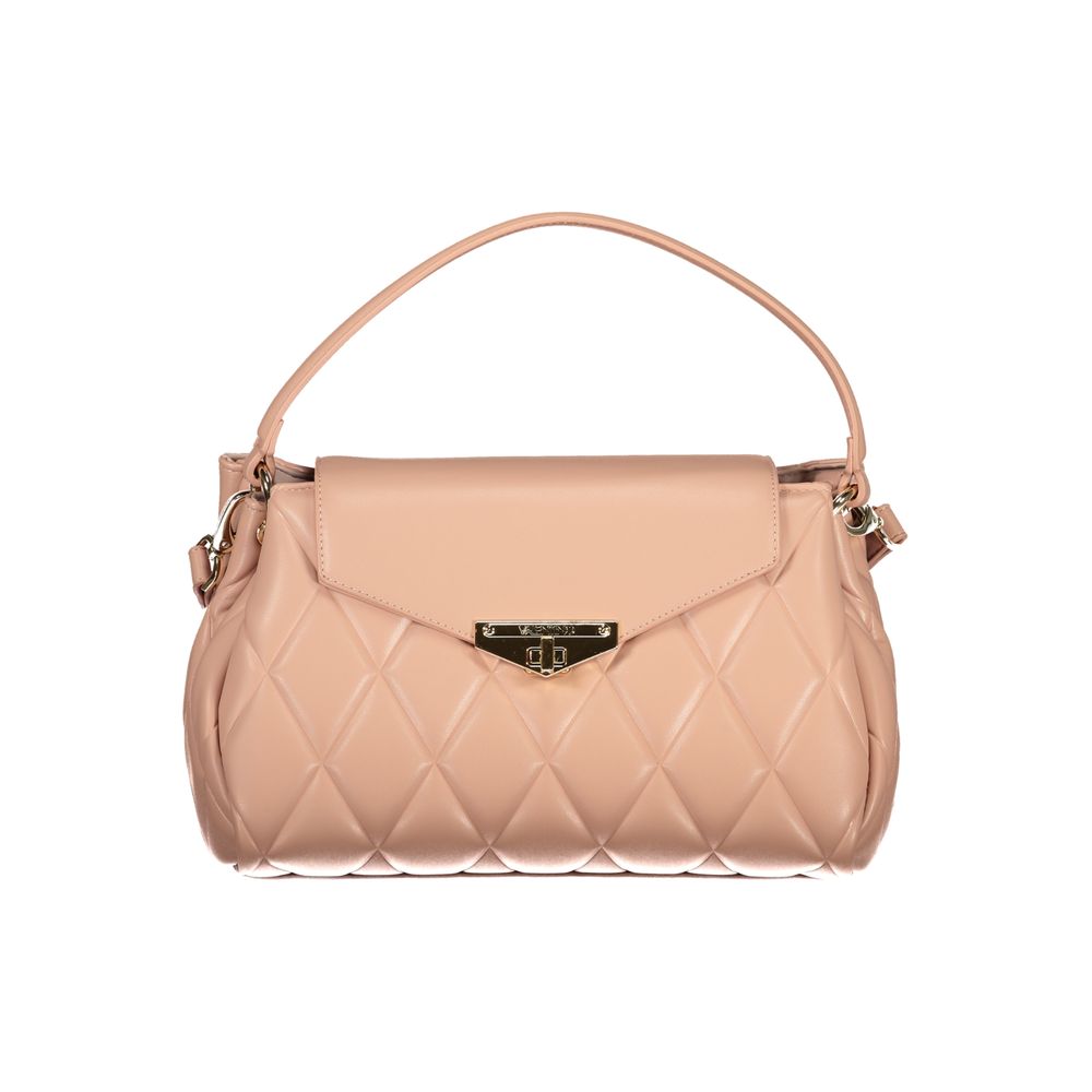 Pink Polyethylene Handbag