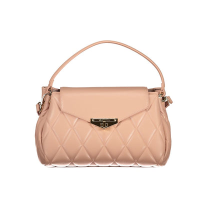 Pink Polyethylene Handbag