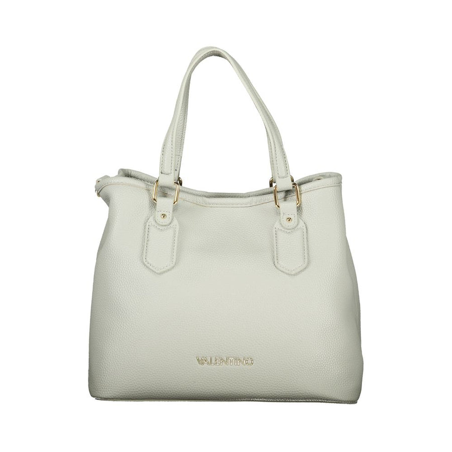 Gray Polyethylene Handbag