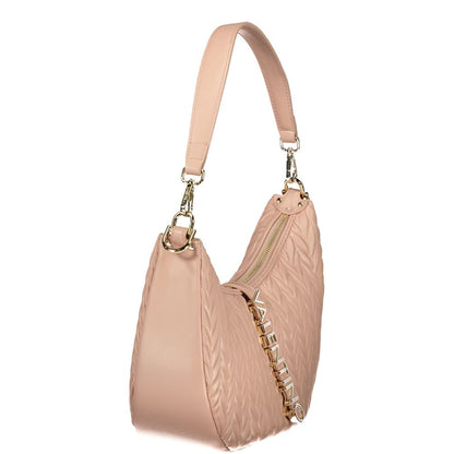 Pink Polyethylene Handbag