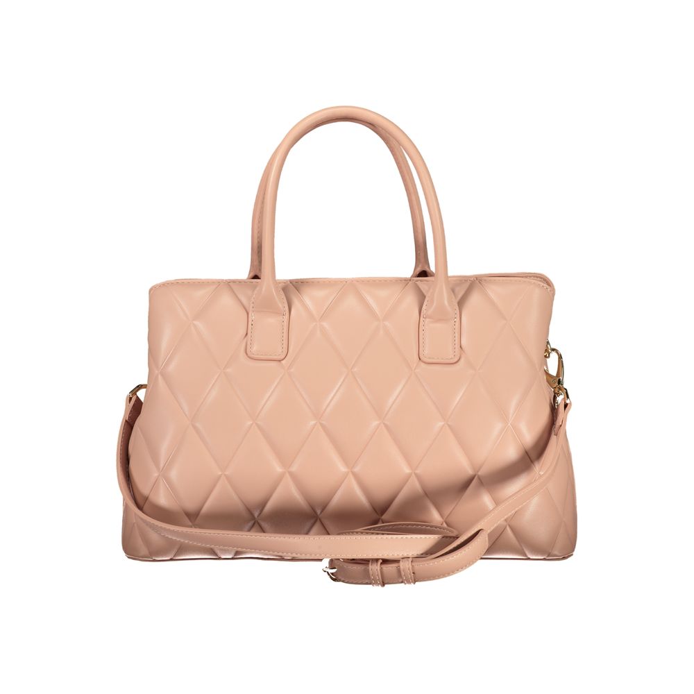 Pink Polyethylene Handbag