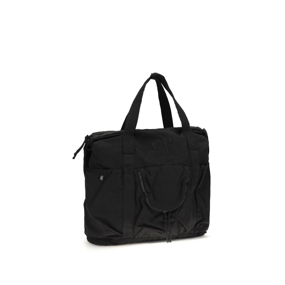 Black Polyamide Shoulder Bag