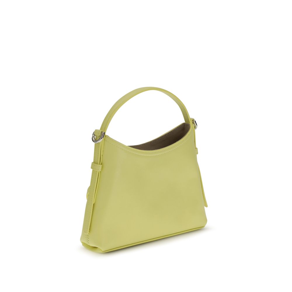 Yellow Calf Leather Bos Taurus Handbag