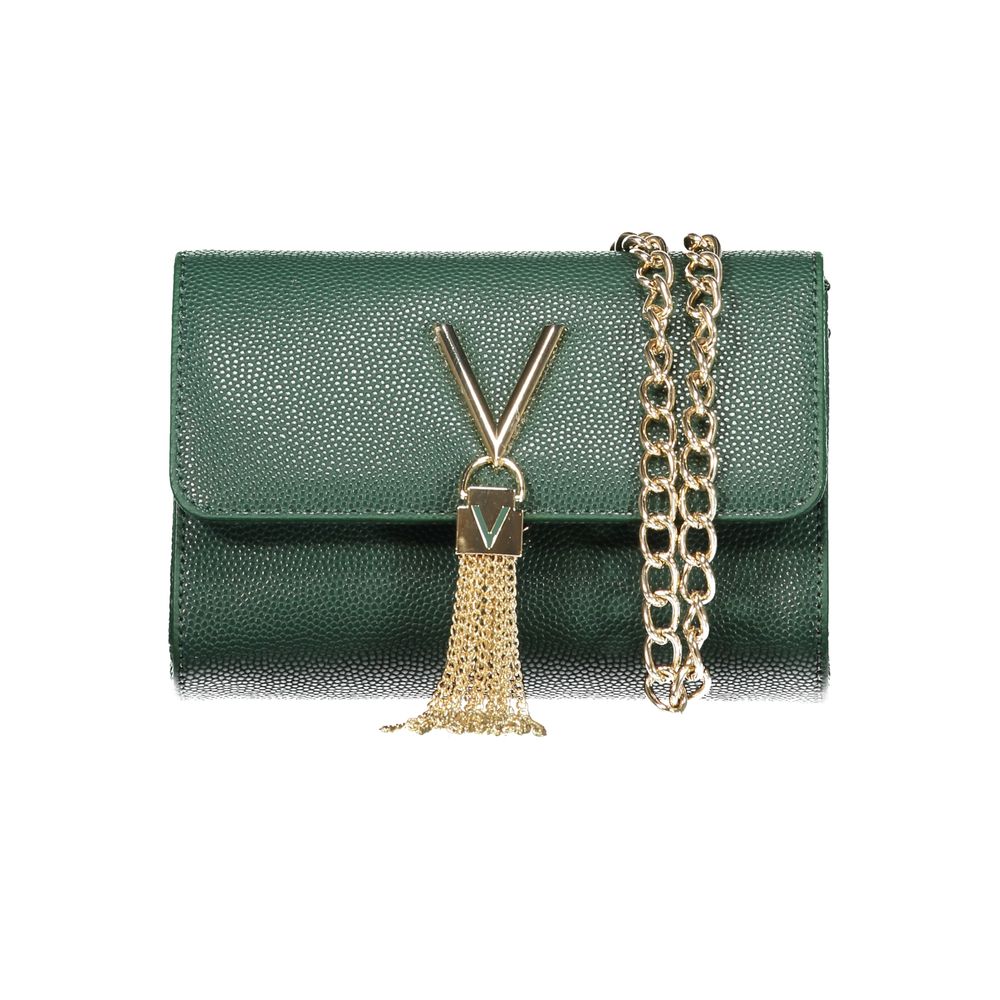 Green Polyethylene Women Handbag