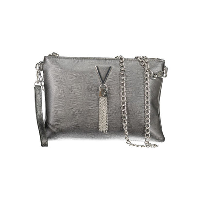 Gray Polyethylene Handbag