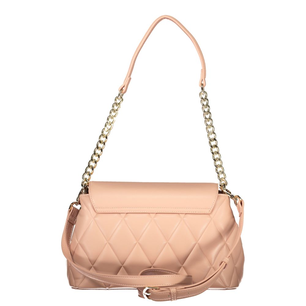 Pink Polyethylene Handbag