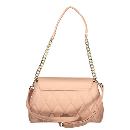 Pink Polyethylene Handbag