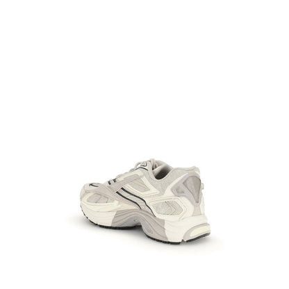 Beige Polyethylene Athletic Sneakers