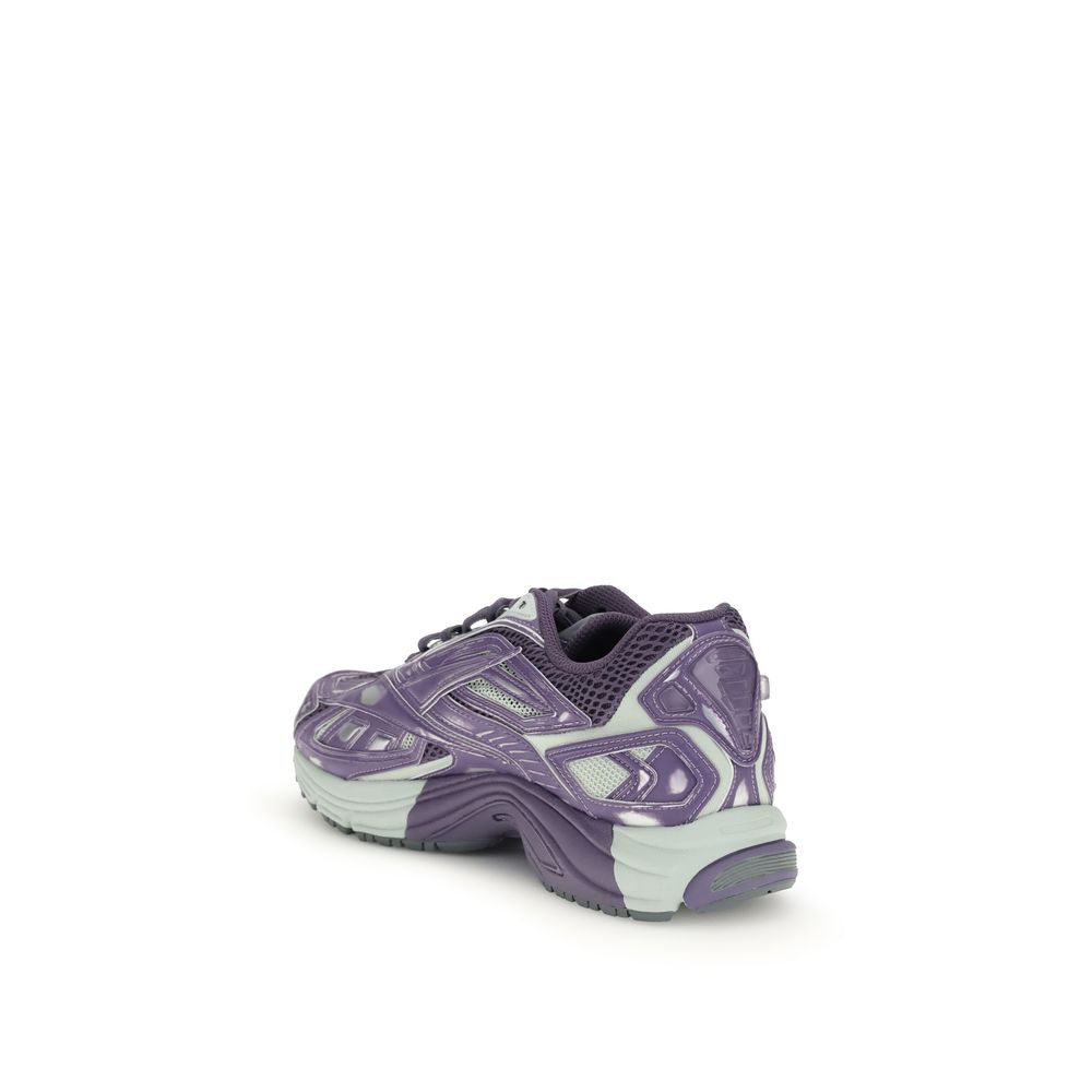 Purple Polyethylene Athletic Sneakers