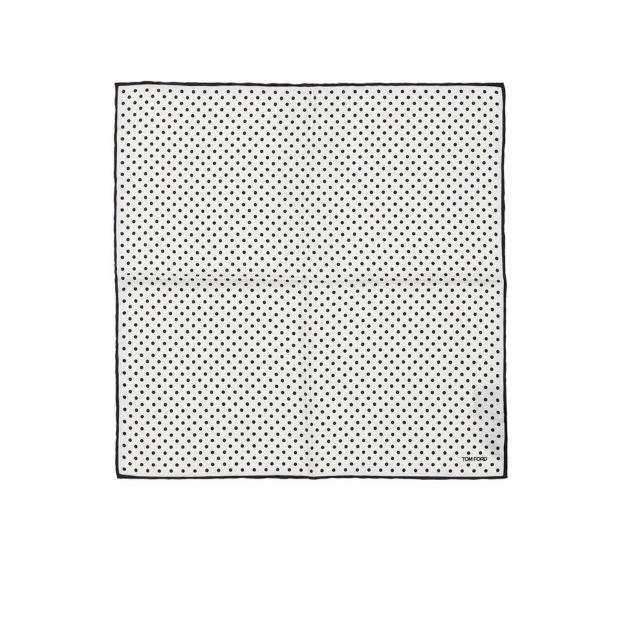 Black And White Silk Clutch Bag