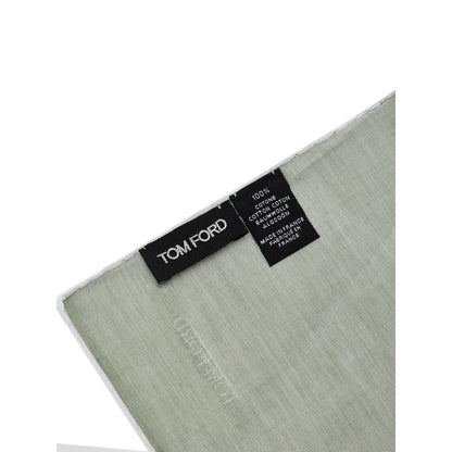 Green Cotton Clutch Bag