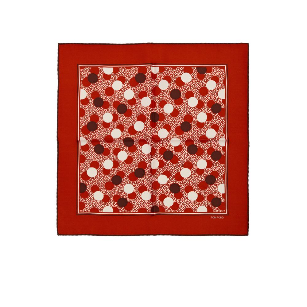 Red Silk Clutch Bag