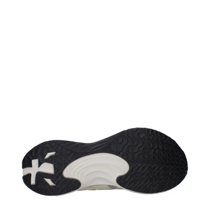 Beige Fabric Chunky Sneakers