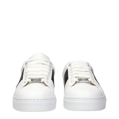 White Leather Sneakers