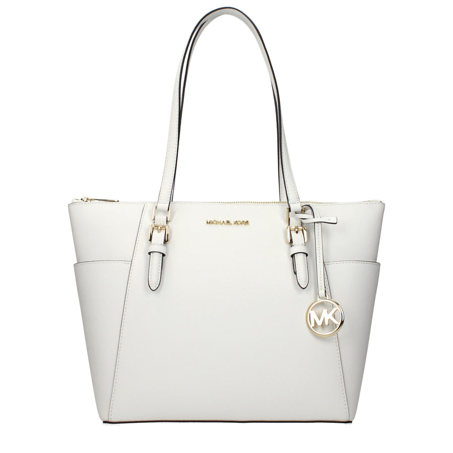 White Leather Shoulder Bag