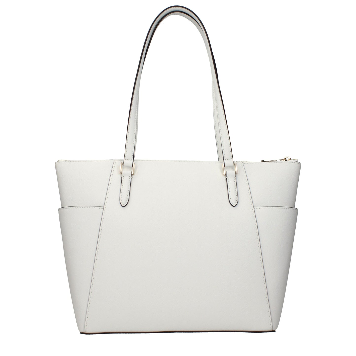 White Leather Shoulder Bag